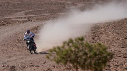 Aprilia Just Won The First Two Stages Of The 2024 Africa Eco Race