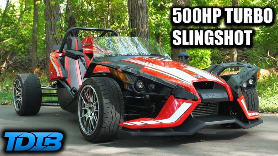 You Can Easily Fix a Polaris Slingshot With 500HP and a Fourth Wheel