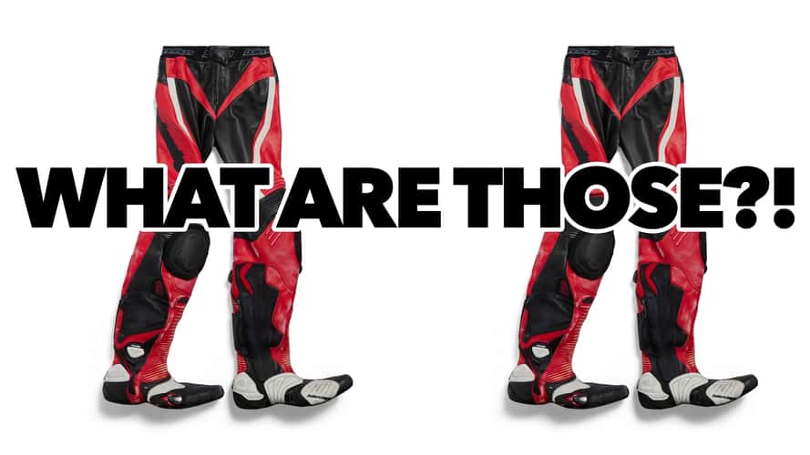 This Fashion Brand is Selling $12,500 Knock-Off Motorcycle Pants