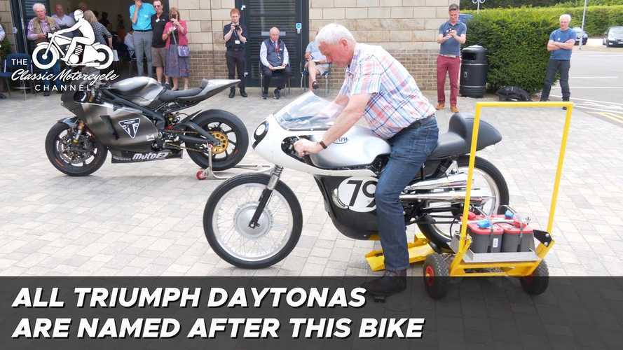 Take A Close Look At The First-Ever Triumph Daytona In Person