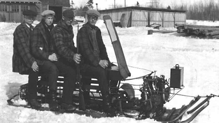 The Snowmobile Was Made Because a Guy Couldn't Hunt and Fish With His Friends