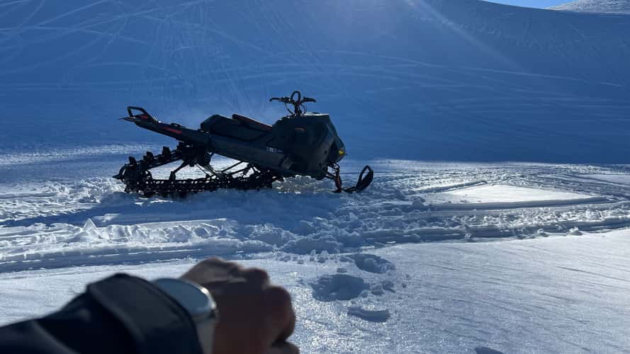Here’s What My Garmin Watch Recorded While Snowmobiling
